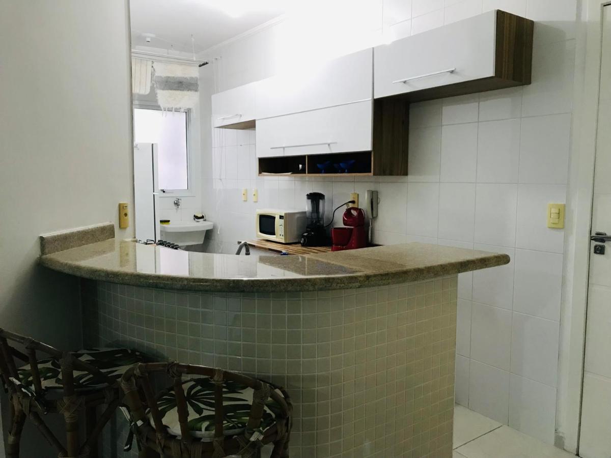 Apartamento Pe Na Areia Frente Para O Mar E Piscina Na Prainha Карагуататуба Экстерьер фото